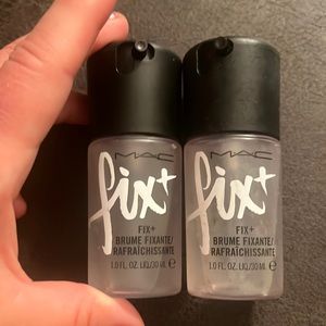 2 travel size Mac fixt bottles